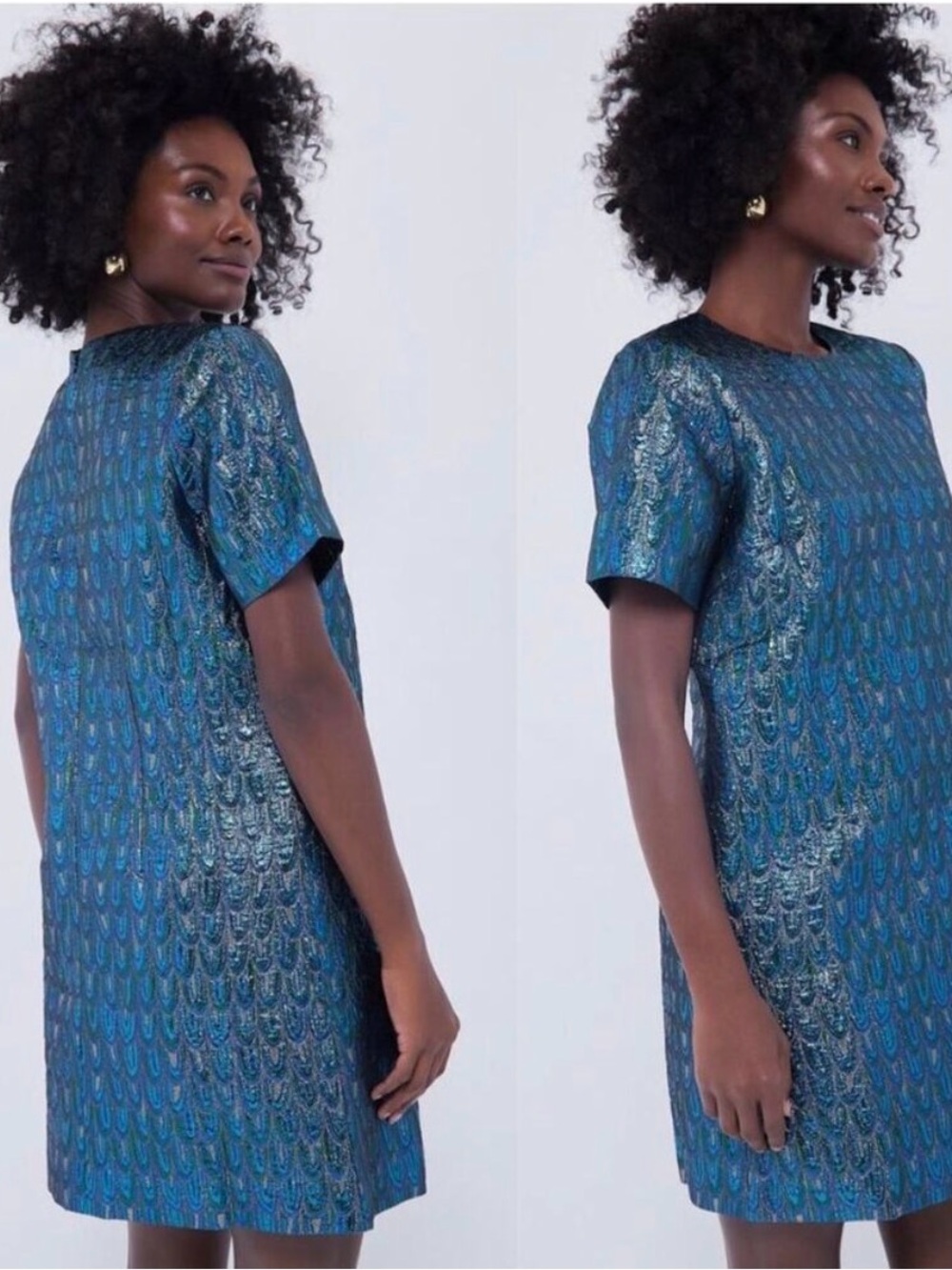 Pomander Place Pavo Jacquard Mae Mini Dress Size XL NWT – Tuckernuck Dress